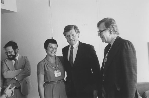 (27794) Senator Ted Kennedy, Albert Shanker, 1980 AFT Convention (27794) Senator Ted Kennedy, Albert Shanker, 1980 AFT Convention